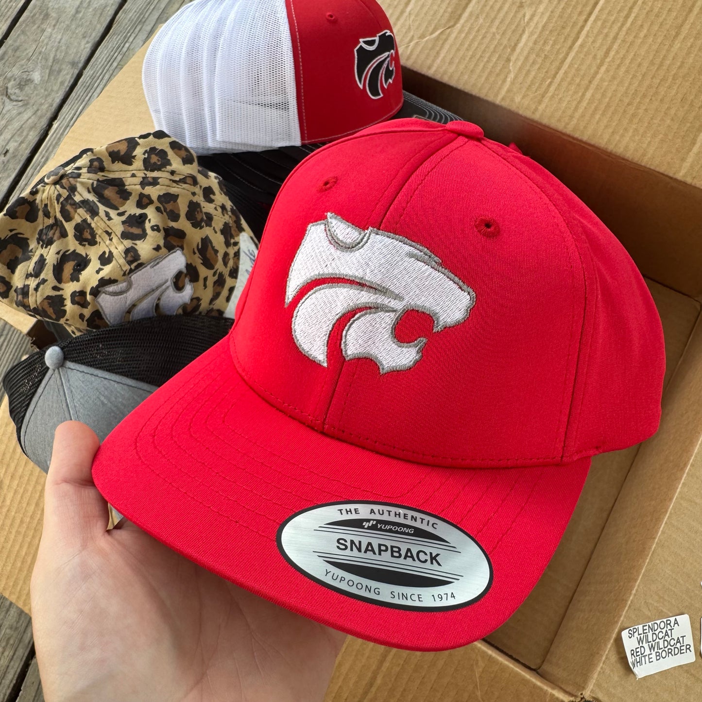 Splendora Wildcats Embroidered Hat