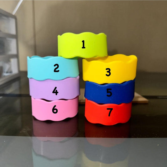 Personalized Reusable Silicone Bottle Band