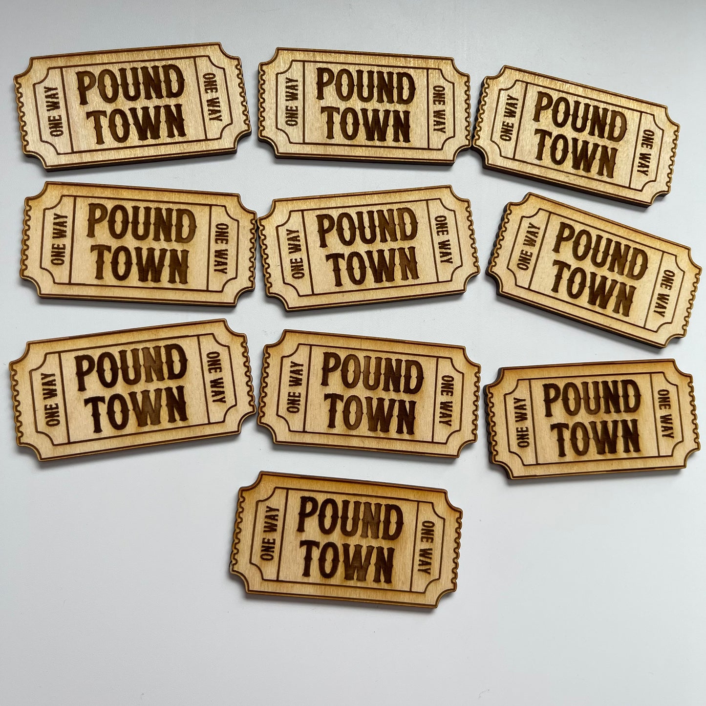 One Way Ticket to Pound Town