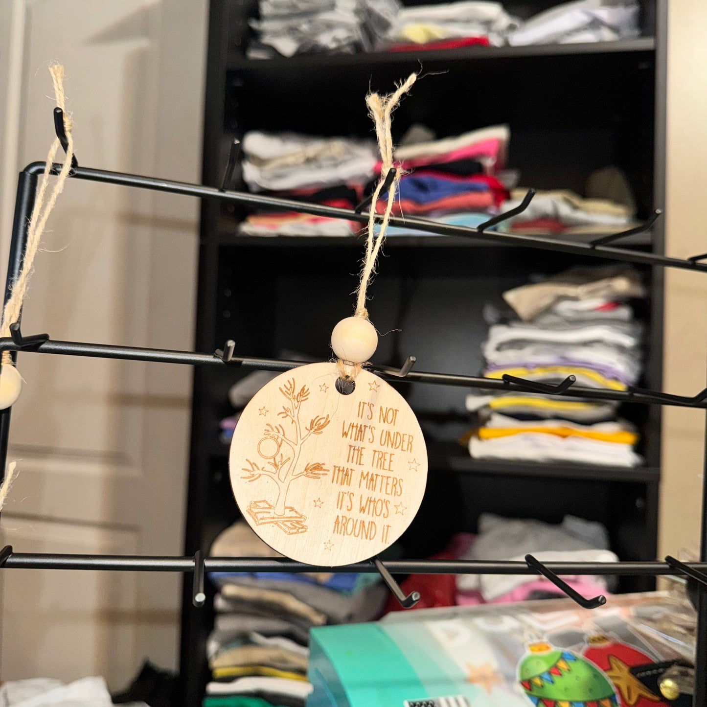 It's Not What's Under The Tree That Matters It's Who's Around It. - Christmas Tree Ornament - 3" Diameter