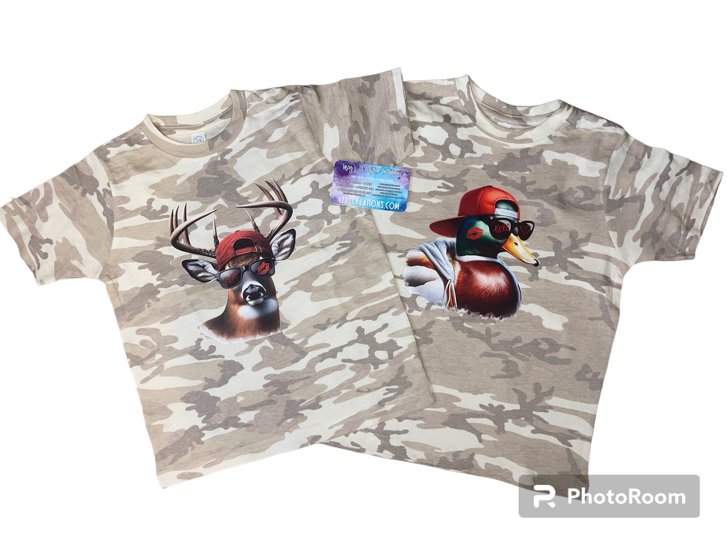 Camo Valentine Shirt - Deer or Duck