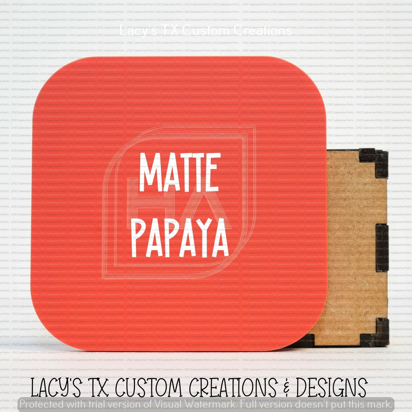 CUSTOM Acrylic 3D Business Name Watermark
