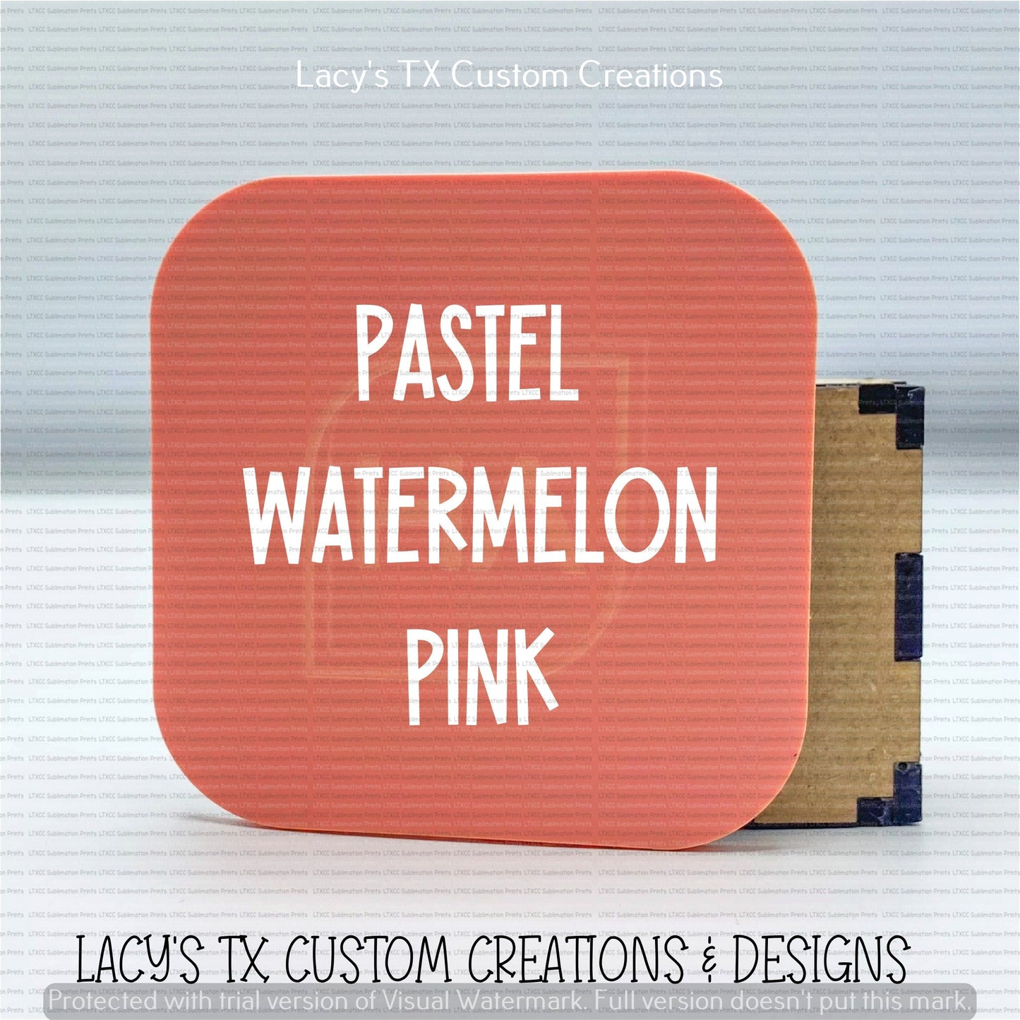 CUSTOM Acrylic 3D Business Name Watermark