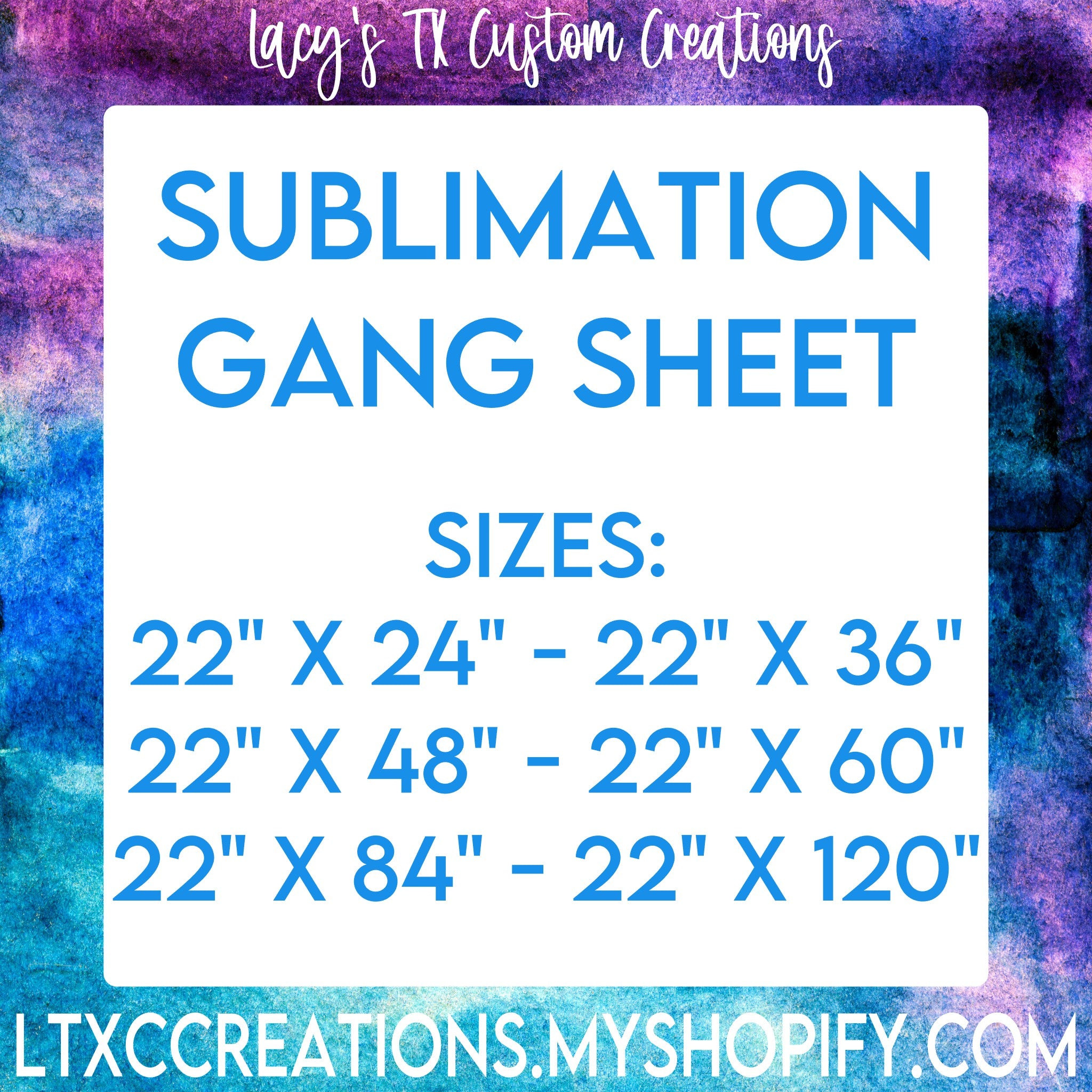 Gang sheet custom sublimation transfers make your own sheet for chea