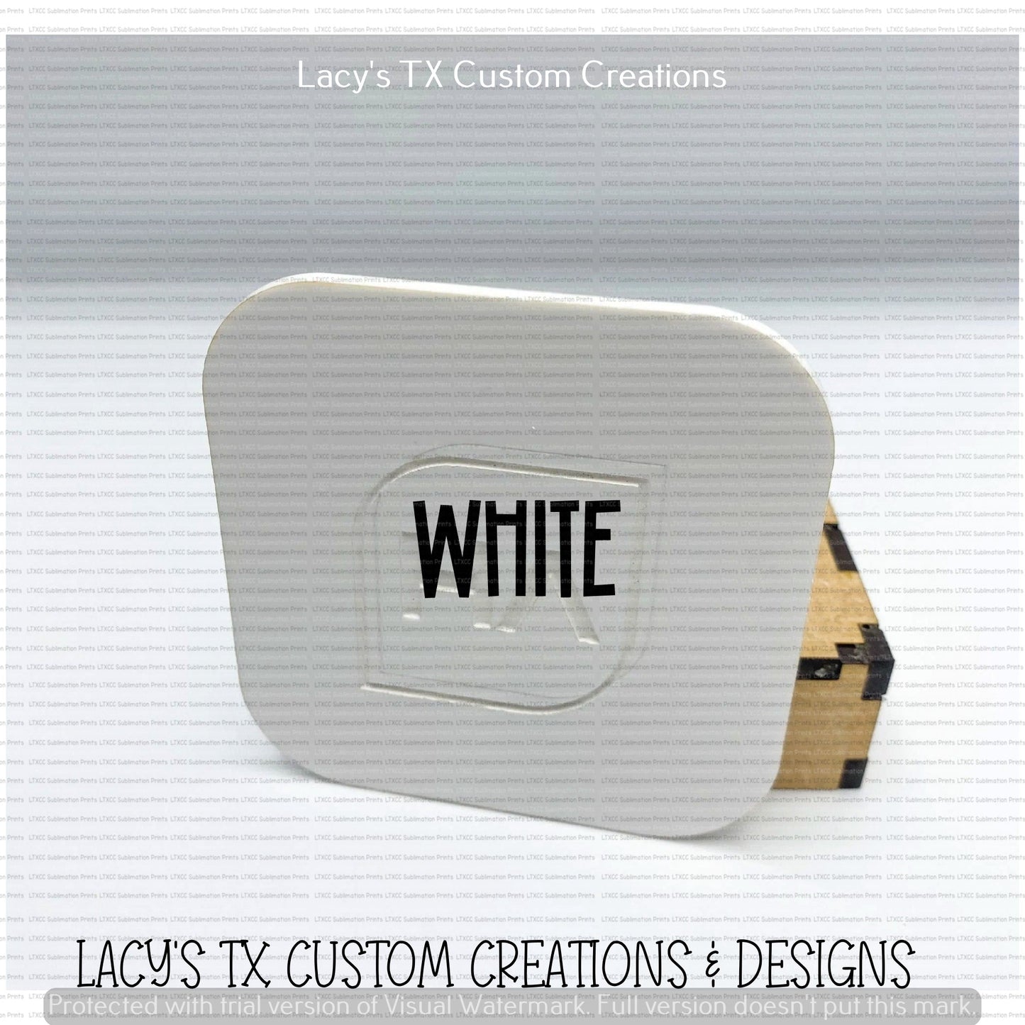 CUSTOM Acrylic 3D Business Name Watermark