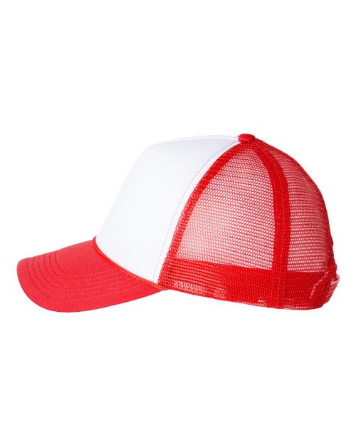 Valucap - Foam Mesh-Back Trucker Cap - VC700 - HAT BLANK