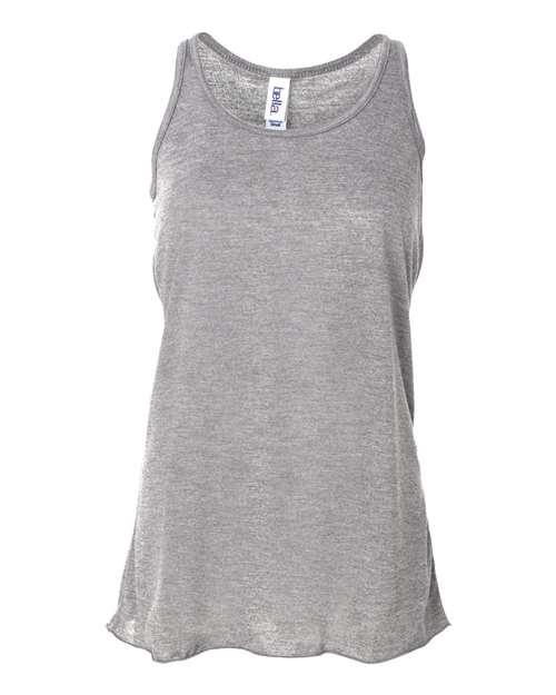 CUSTOM SOFTBALL Women's Flowy Racerback Tank - 8800 - BELLA + CANVAS