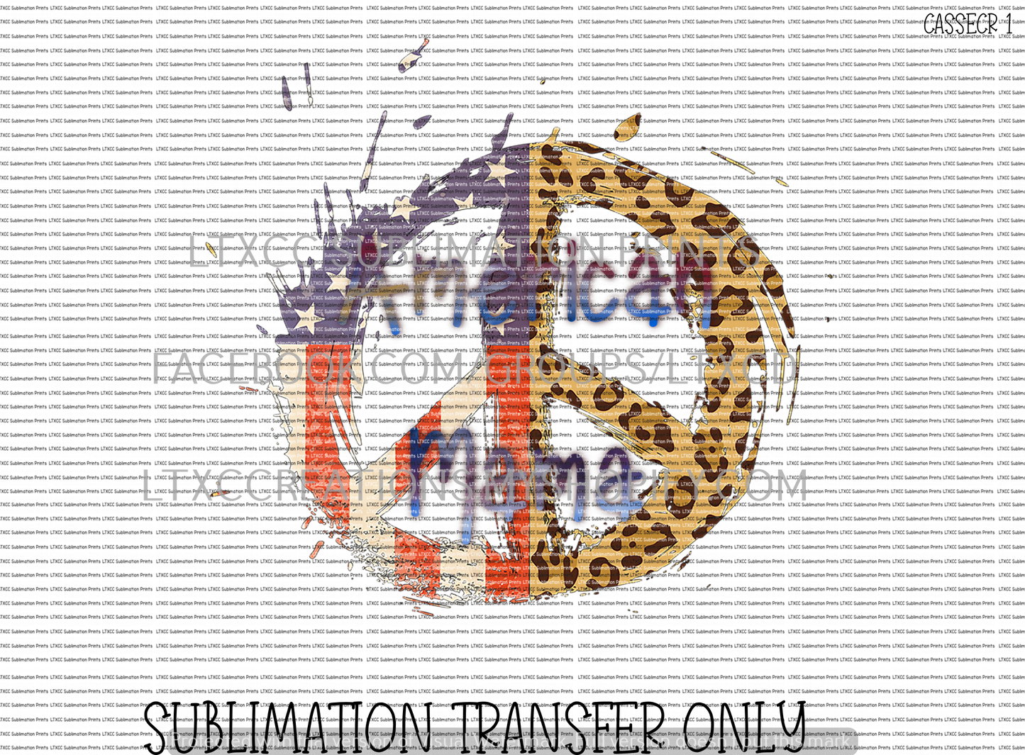 AMERICAN MAMA - SUBLIMATION PRINT TRANSFER