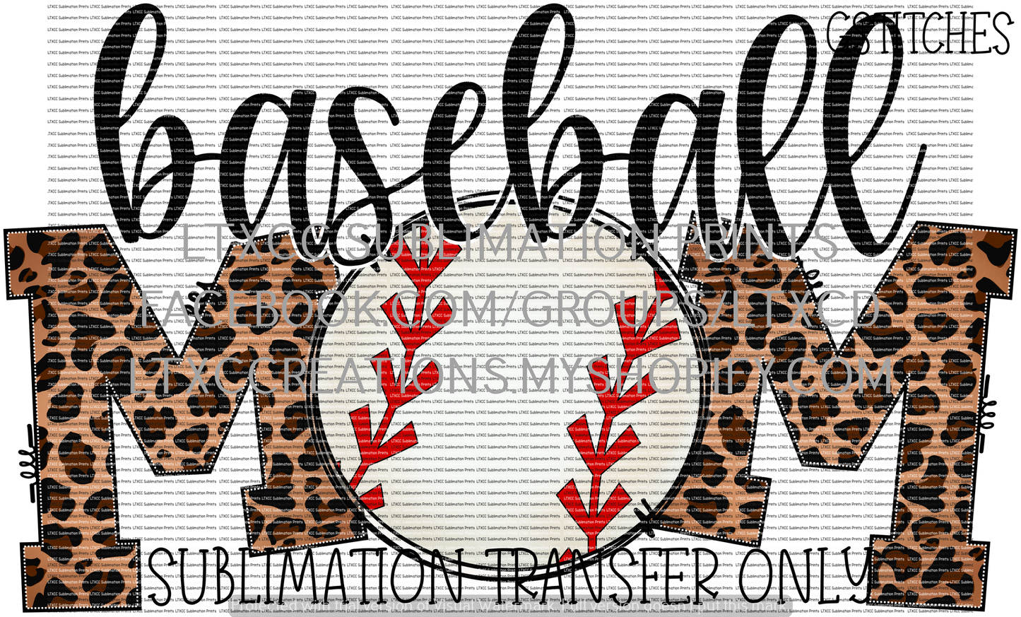 Baseball Mom - SUBLIMATION PRINT TRANSFER