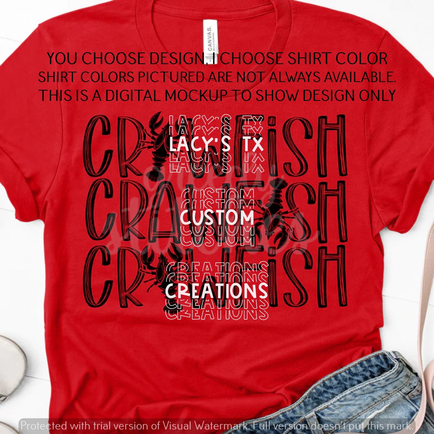 SHIRT SALE! YOU pick design, I PICK SHIRT COLOR - SCREEN PRINT SHIRTS!