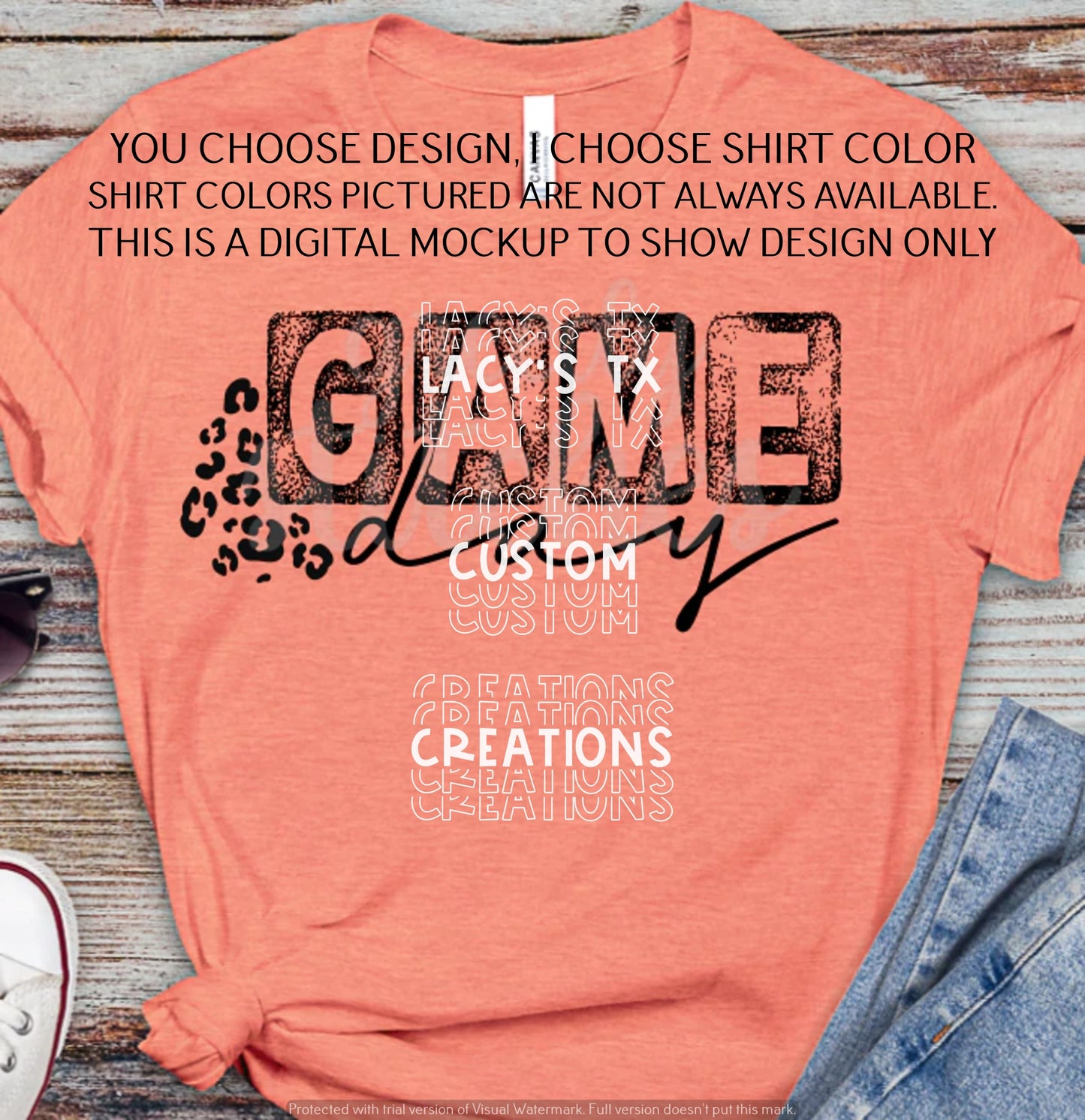 SHIRT SALE! YOU pick design, I PICK SHIRT COLOR - SCREEN PRINT SHIRTS!