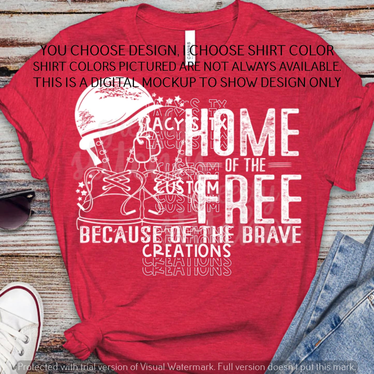 SHIRT SALE! YOU pick design, I PICK SHIRT COLOR - SCREEN PRINT SHIRTS!