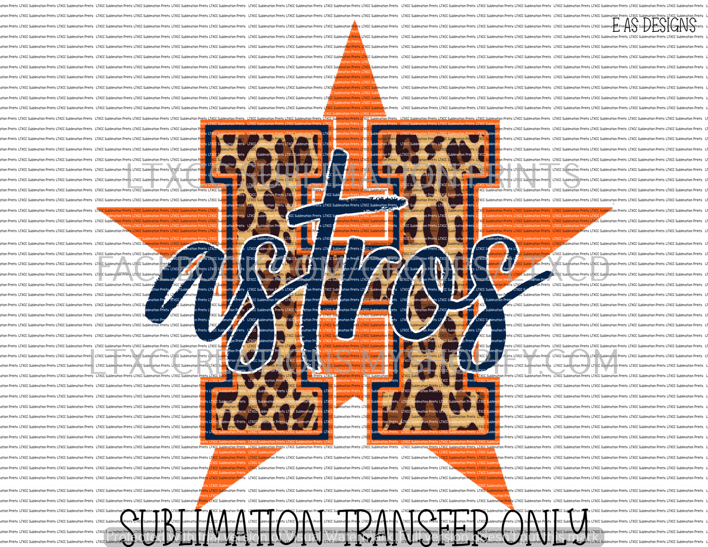 H A S T R O S STAR - SUBLIMATION PRINT TRANSFER