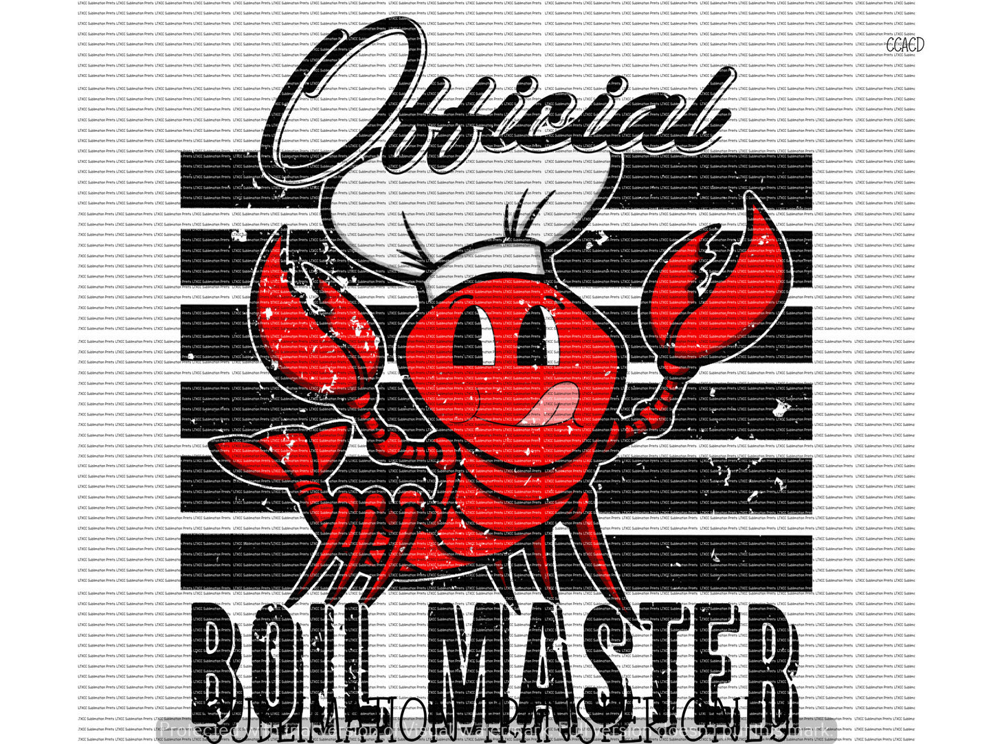 OFFICIAL BOIL MASTER CRAWFISH - SUBLIMATION PRINT TRANSFER