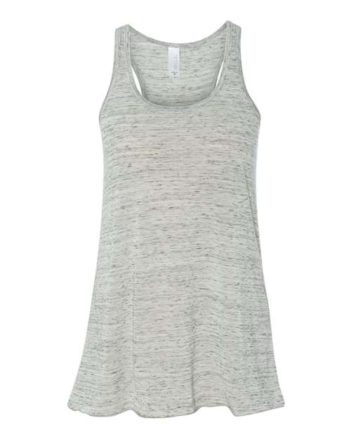 CUSTOM SOFTBALL Women's Flowy Racerback Tank - 8800 - BELLA + CANVAS