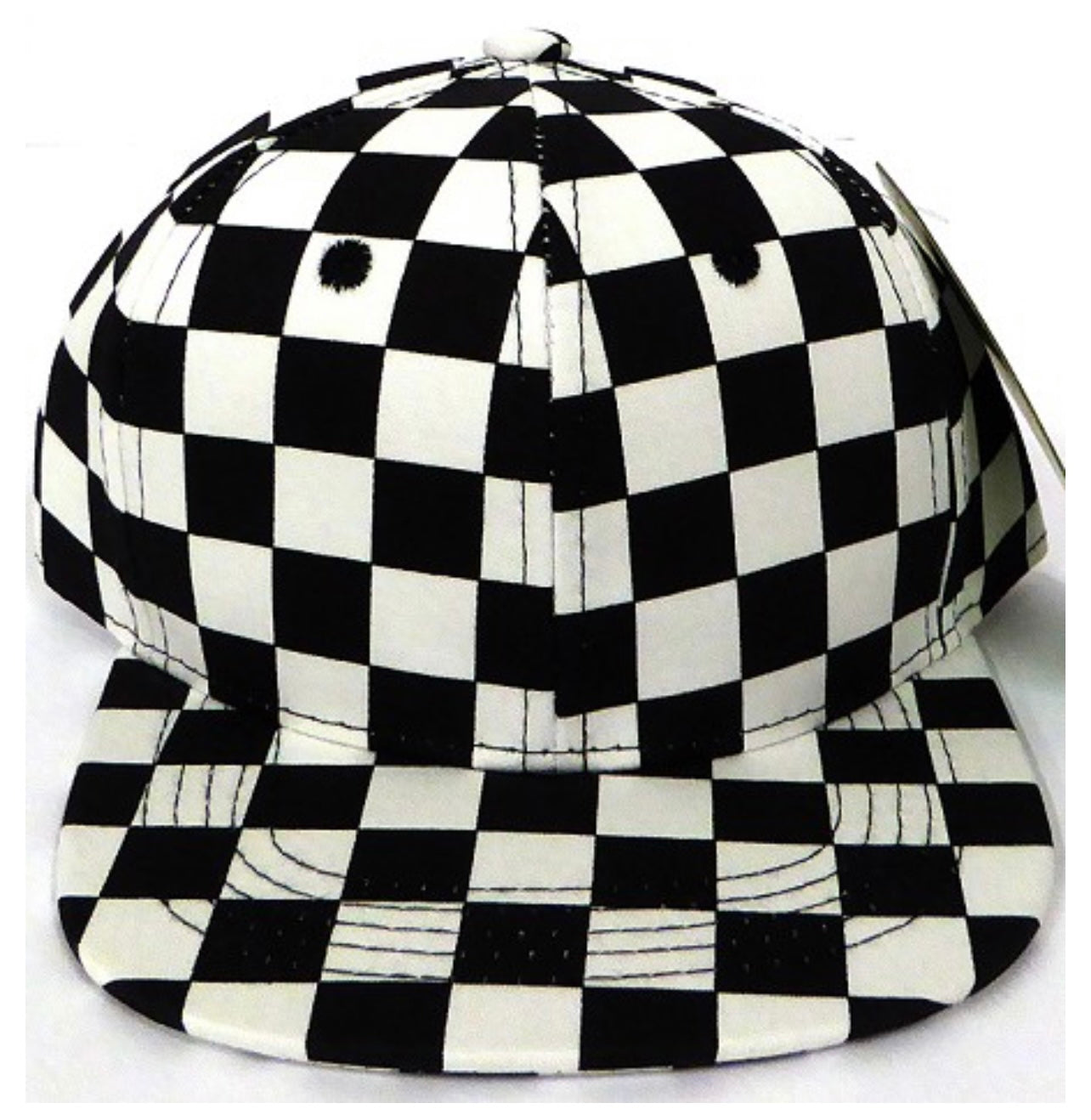 YOUTH SNAPBACK HATS WITH CUSTOM LEATHERETTE HAT PATCH