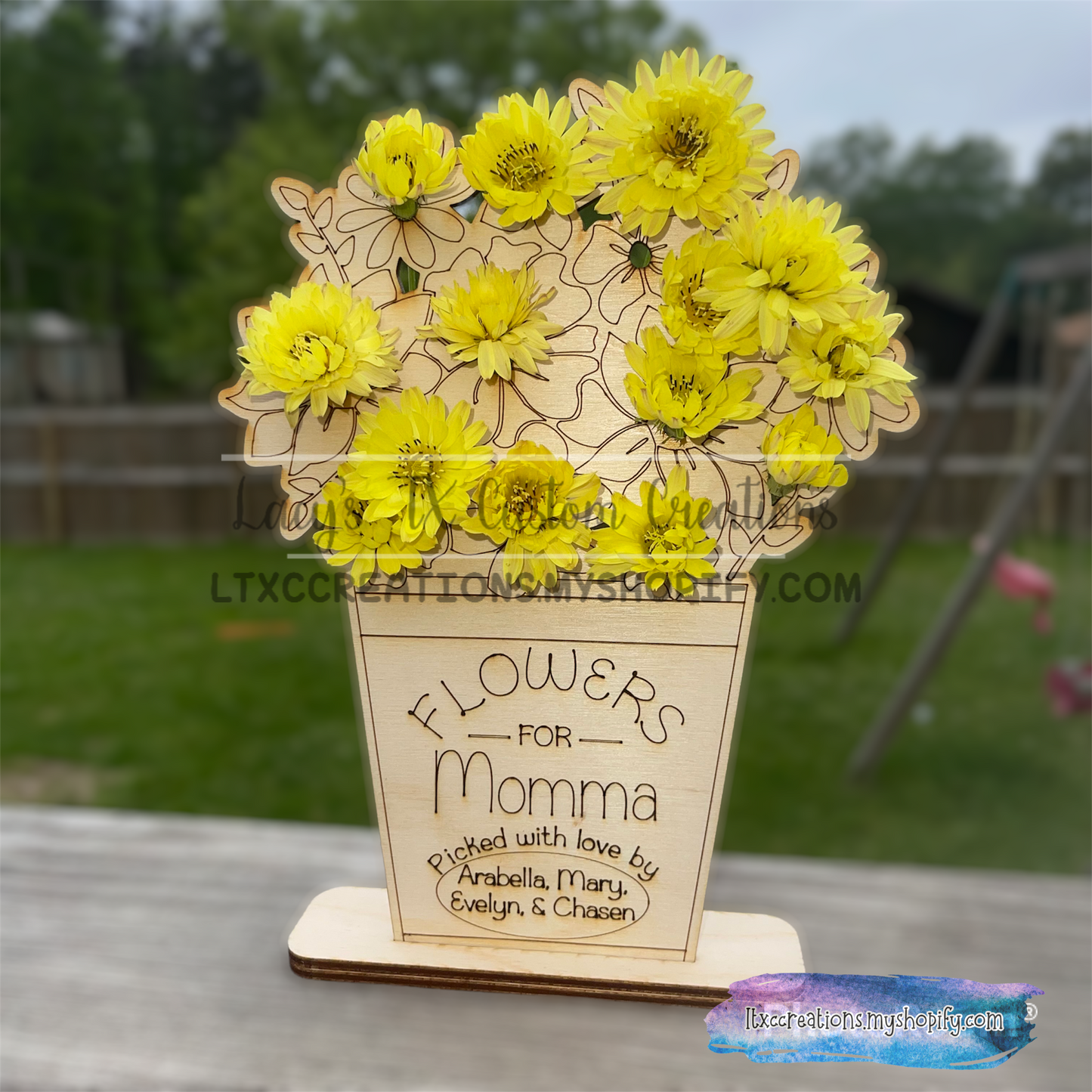 Picked Flower Holder