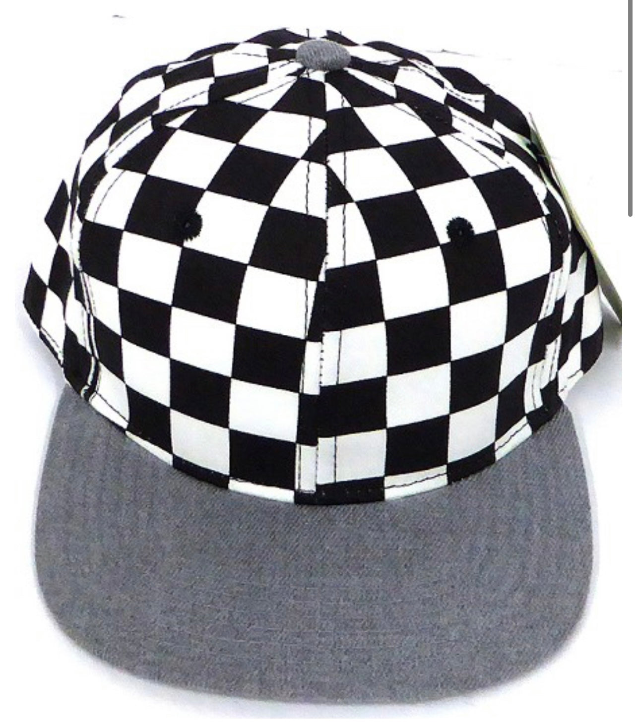 YOUTH SNAPBACK HATS WITH CUSTOM LEATHERETTE HAT PATCH