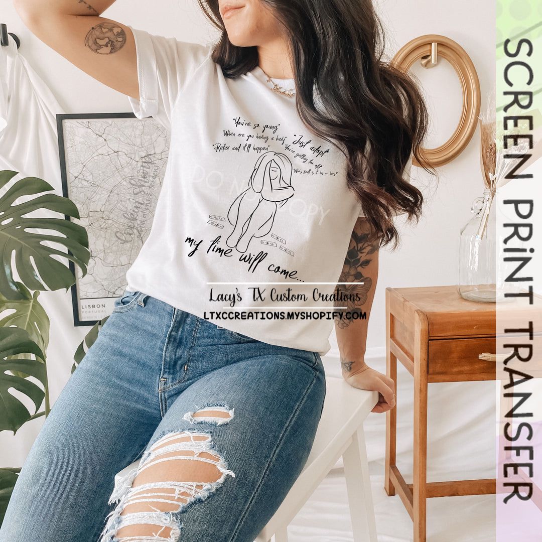 SHIRT SALE! YOU pick design, I PICK SHIRT COLOR - SCREEN PRINT SHIRTS!