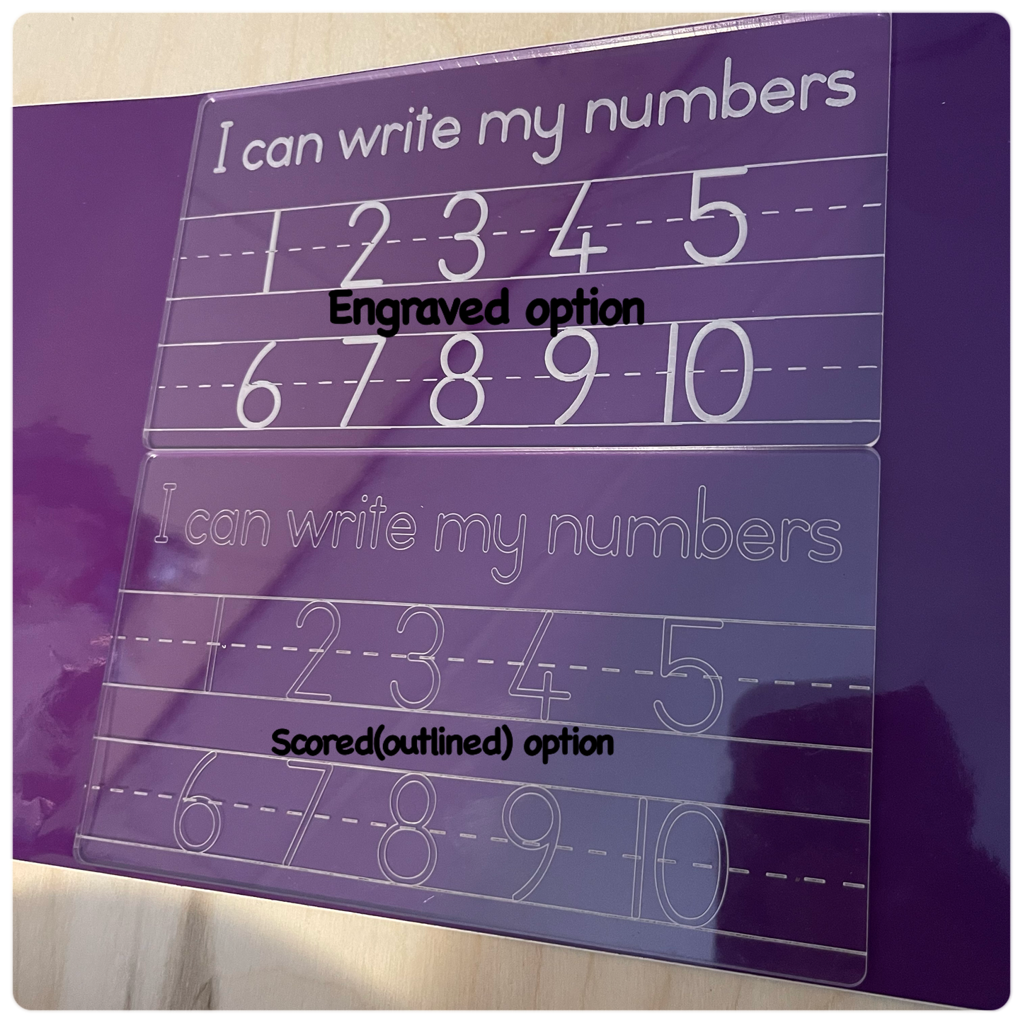 Tracing/Learning Boards