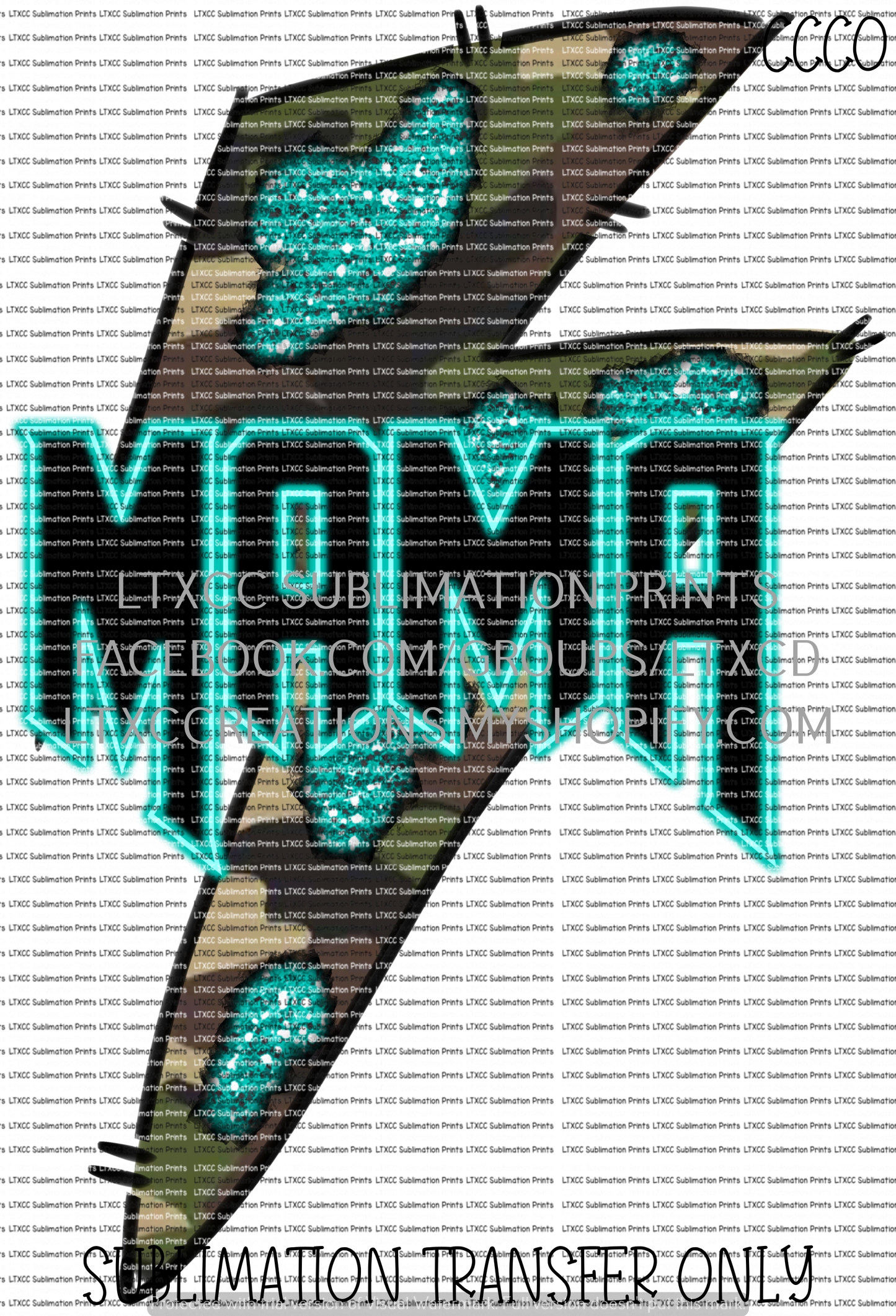 Mama Lightening Bolt - SUBLIMATION PRINT TRANSFER