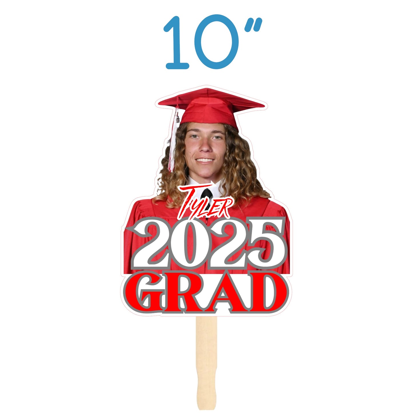 LAMINATED GRAD ON A STICK - CUSTOM