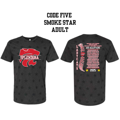 10U Splendora Ladycats Allstars 2025 Roster Shirt