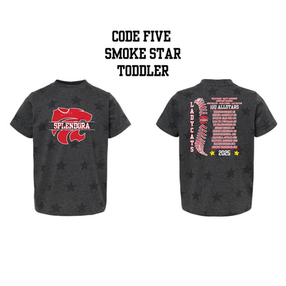 10U Splendora Ladycats Allstars 2025 Roster Shirt