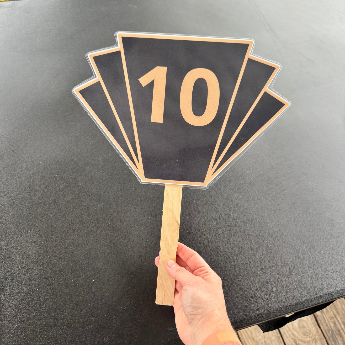 LAMINATED FACE/BODY ON A STICK!