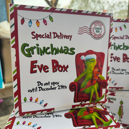 GRINCHMAS EVE BOX! - READY ON OR BEFORE SUNDAY, DECEMBER 22ND