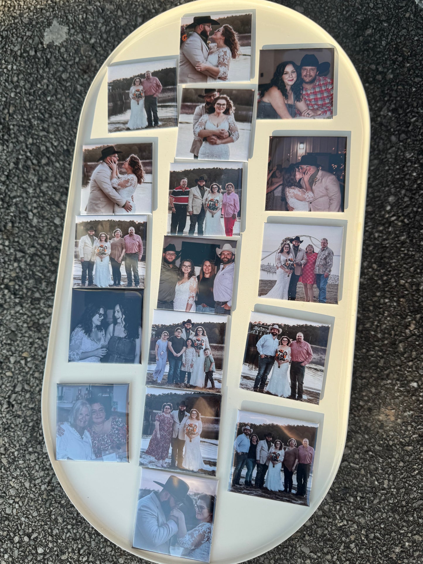 2.5"x2.5" Custom Square Photo Magnets