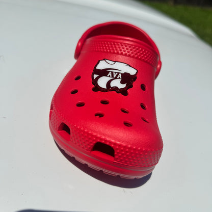 Custom Acrylic Croc Charm