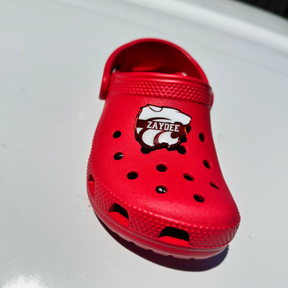 Custom Acrylic Croc Charm