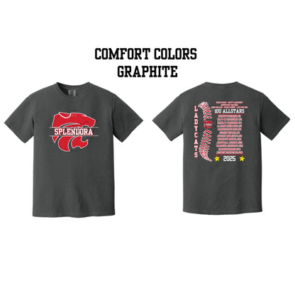 10U Splendora Ladycats Allstars 2025 Roster Shirt