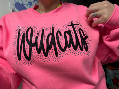 Wildcats Rhinestone Sweatshirt