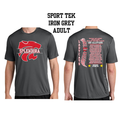 10U Splendora Ladycats Allstars 2025 Roster Shirt