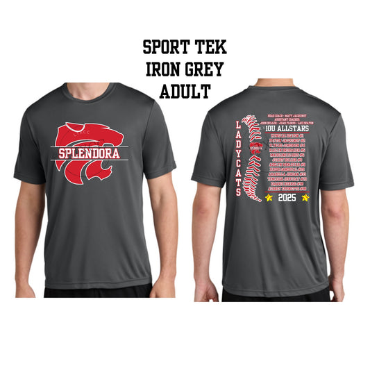 10U Splendora Ladycats Allstars 2025 Roster Shirt