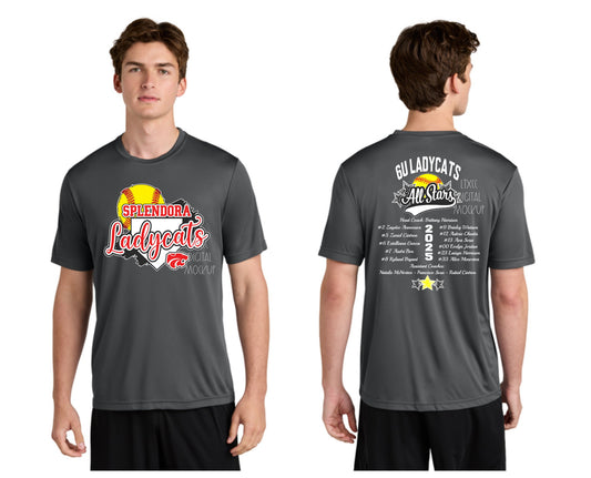 6U Splendora Ladycats Allstars 2025 Roster Shirt
