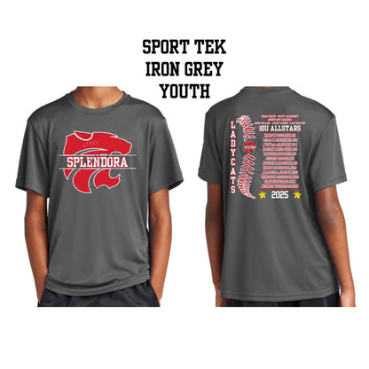 10U Splendora Ladycats Allstars 2025 Roster Shirt