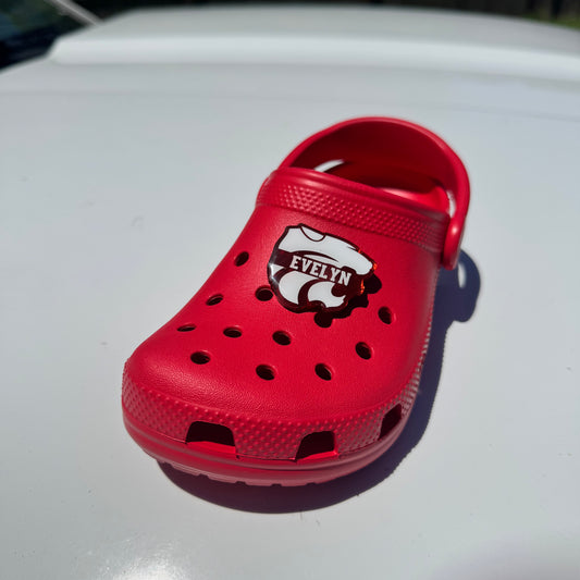 Custom Acrylic Croc Charm