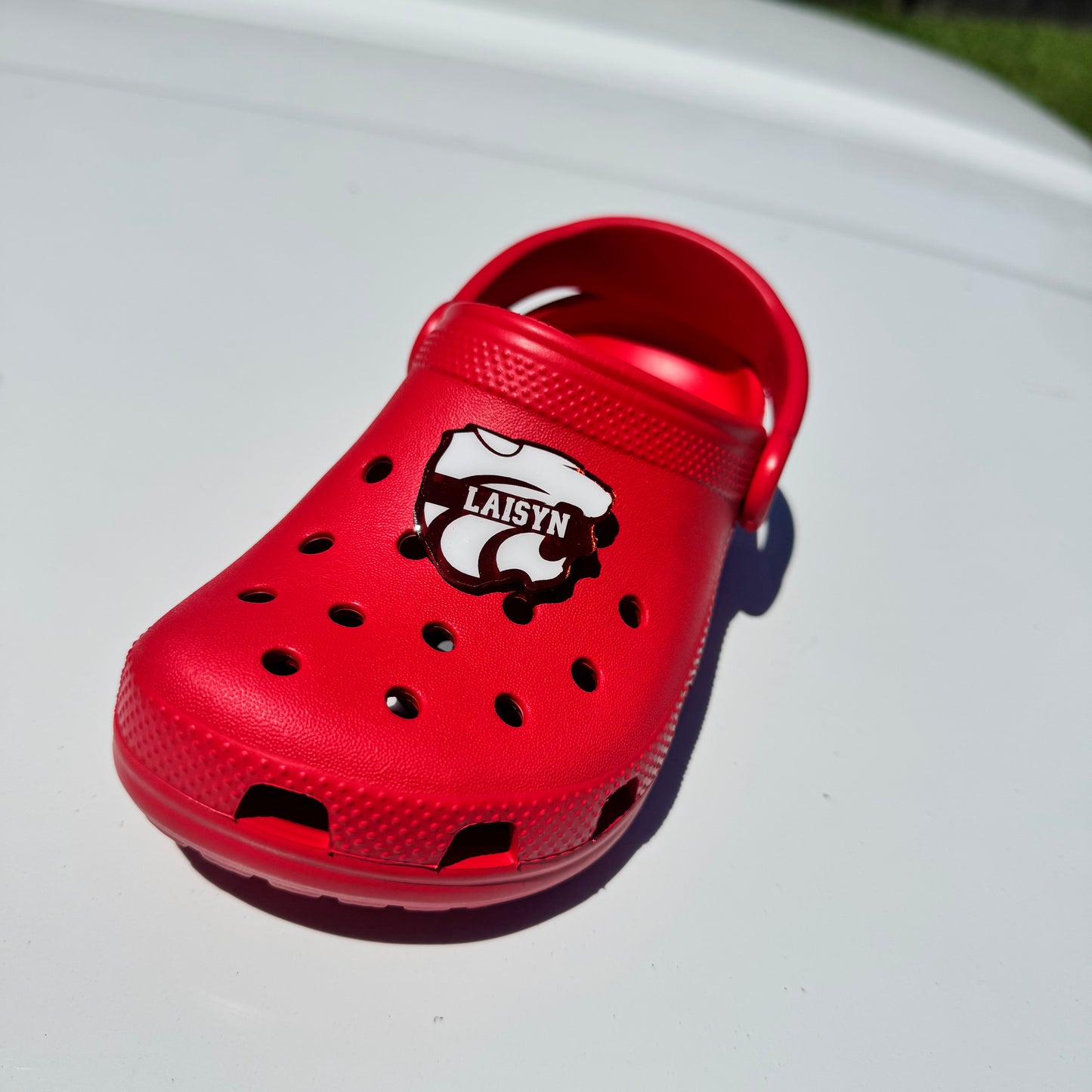 Custom Acrylic Croc Charm