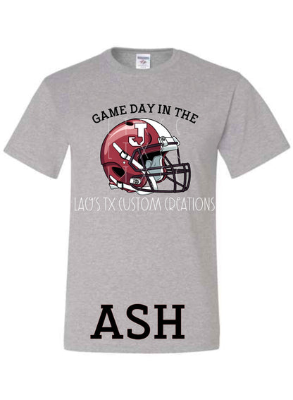 "GAME DAY IN THE J" SHIRT - JERZEES 29MR SHIRT BRAND - PRE-ORDER CLOSES AUGUST 12TH AT 10 AM.