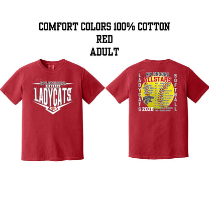 10U Splendora Ladycats Allstars 2026 Shirt