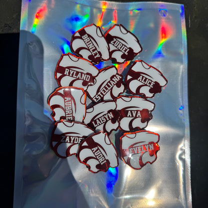 Custom Acrylic Croc Charm