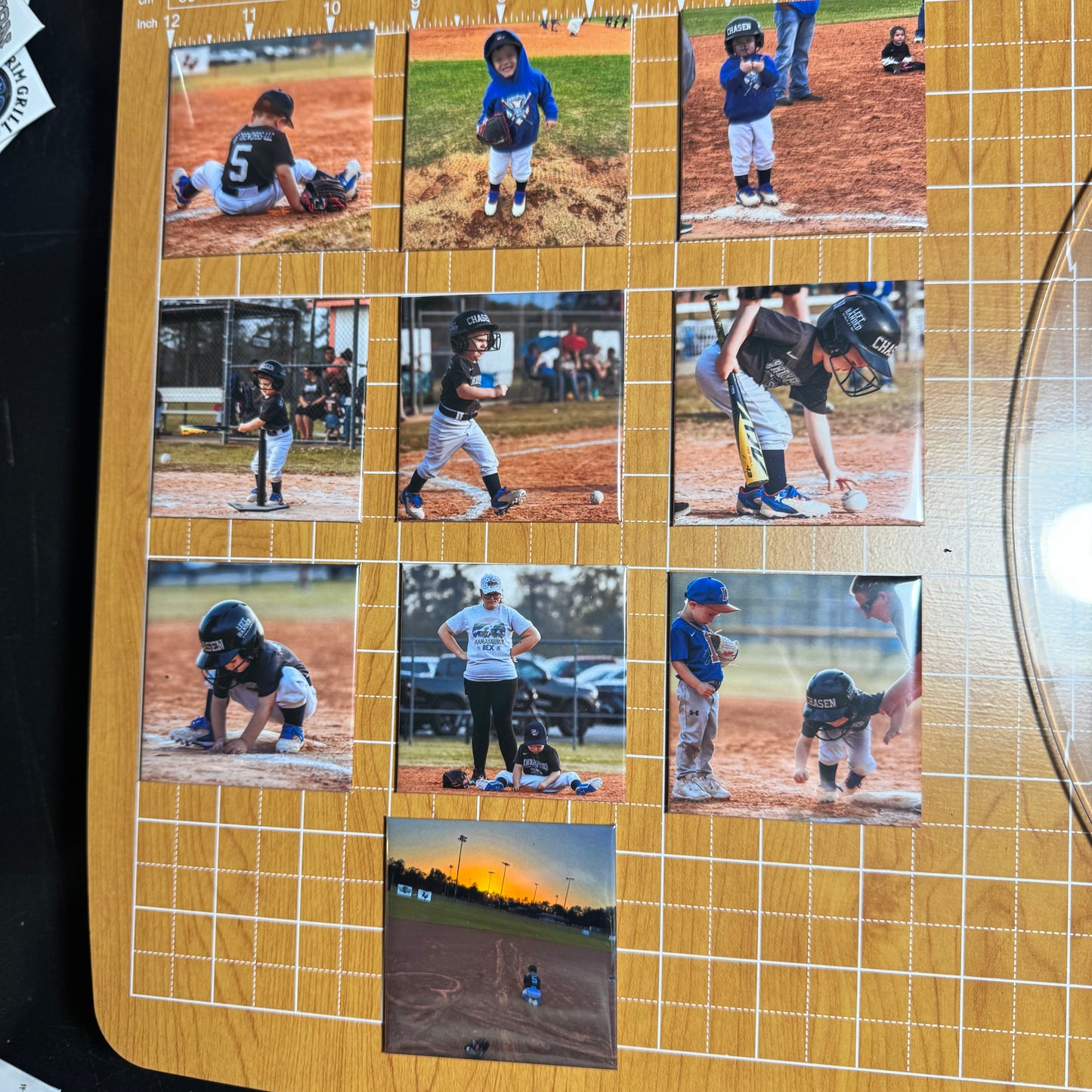 2.5"x2.5" Custom Square Photo Magnets