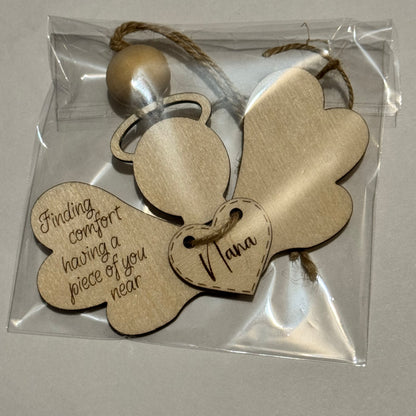 Angel Memorial Ornament - Finding comfort having a piece of you near. <3