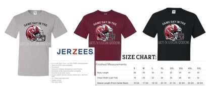 "GAME DAY IN THE J" SHIRT - JERZEES 29MR SHIRT BRAND - PRE-ORDER CLOSES AUGUST 12TH AT 10 AM.