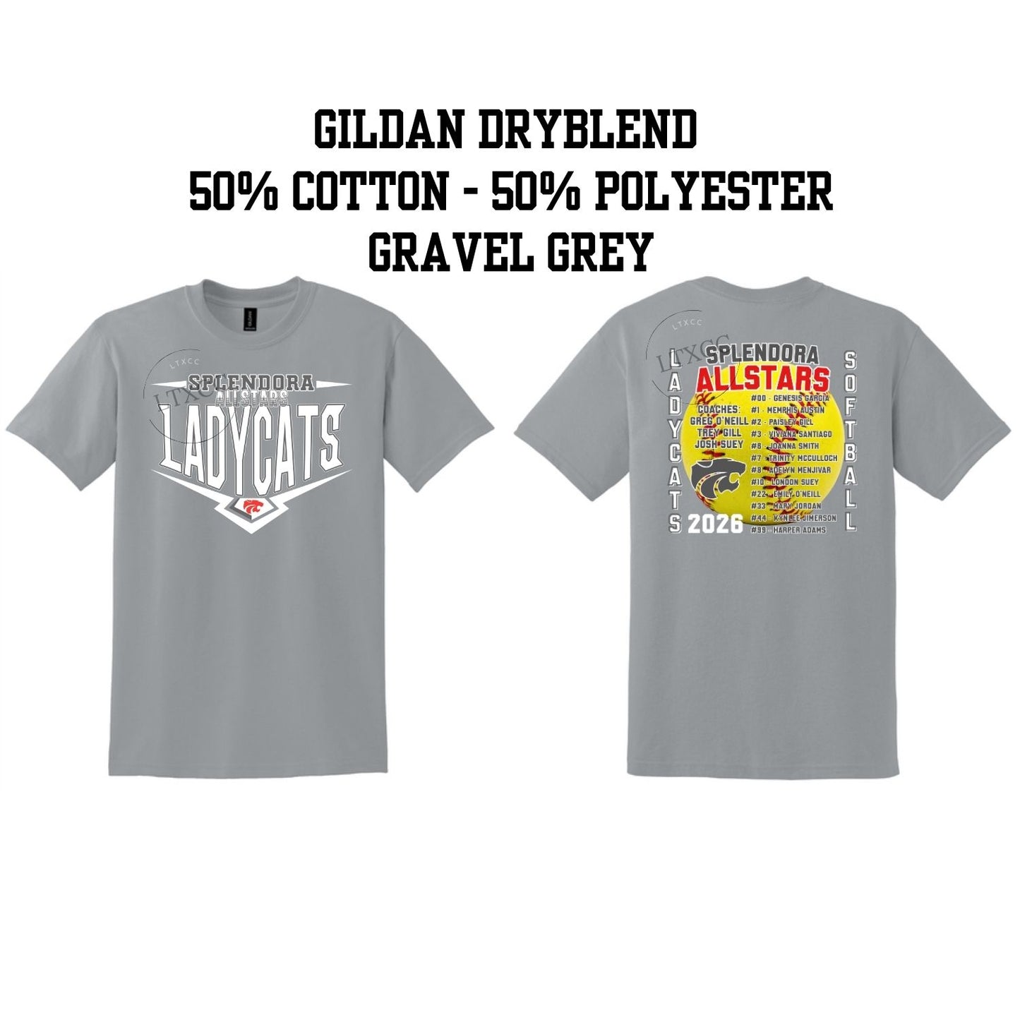10U Splendora Ladycats Allstars 2026 Shirt