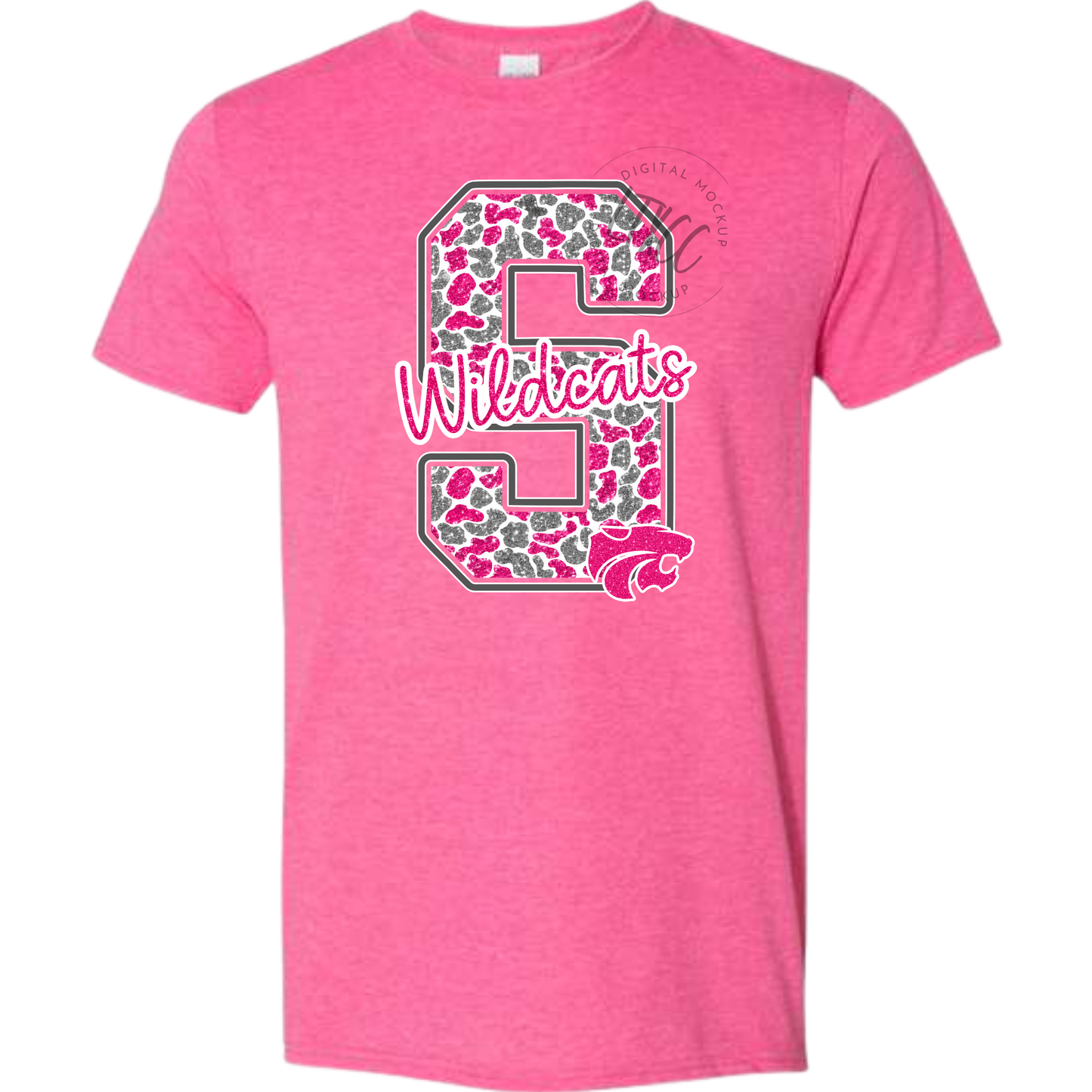 Splendora Wildcats Breast Cancer Awareness PINK OUT Tee