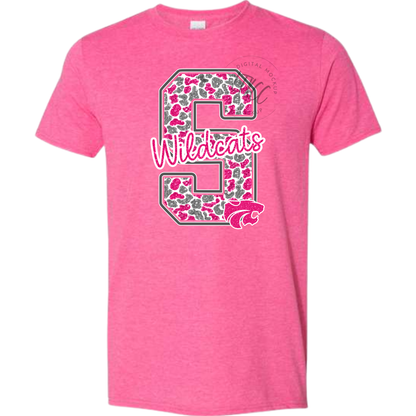 Splendora Wildcats Breast Cancer Awareness PINK OUT Tee